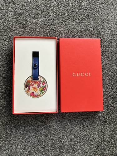 Gucci keyring luggage tag rare - gucci,
