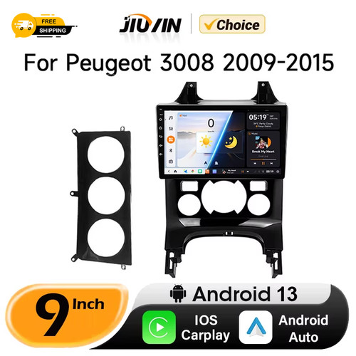 Car radio for peugeot 3008 - car,