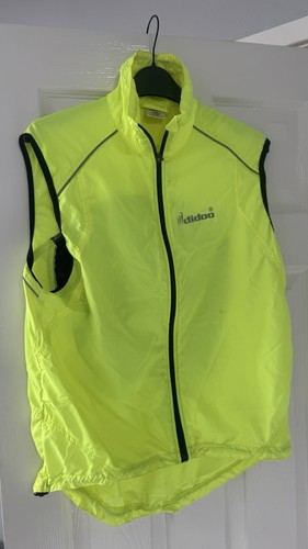 Men vis cycling gilet - hi-vis,