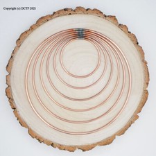 Strong Copper Colour Metal Dream Catcher Dreamcatcher Ring Macrame Craft Hoops