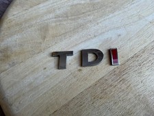 Genuine  VW VOLKSWAGEN TDI BADGE Emblem