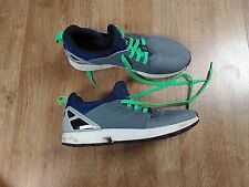 ADIDAS TORSION TRAINERS GREY/NAVY SIZE 8.5