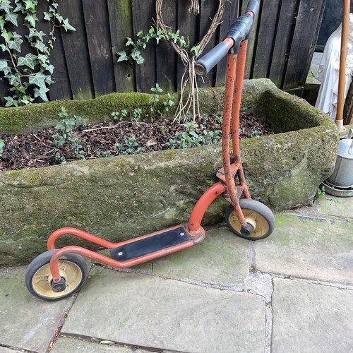 Unusual vintage childs scooter - vintage,