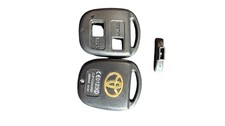 2 Button Remote Car Key Fob Case Shell For Toyota Yaris Corolla Prado Tarago