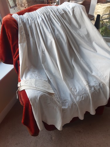 Vintage 100 cotton - cotton, curtains