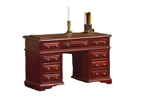 Dolls house mahogany double - house,