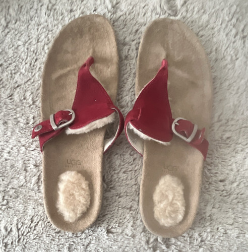Ugg women red - red, thong