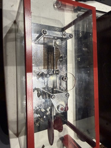 Vibroplex bug telegraph key - telegraph,