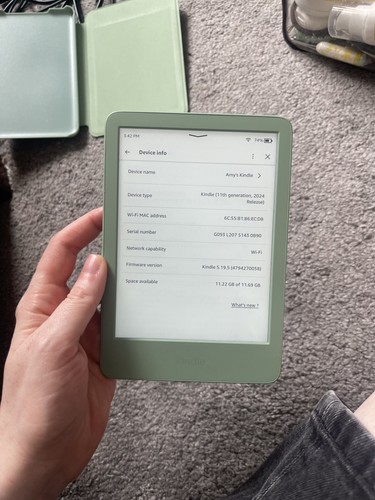 Amazon kindle 2024 inch 16gb - 2024, 6-inch