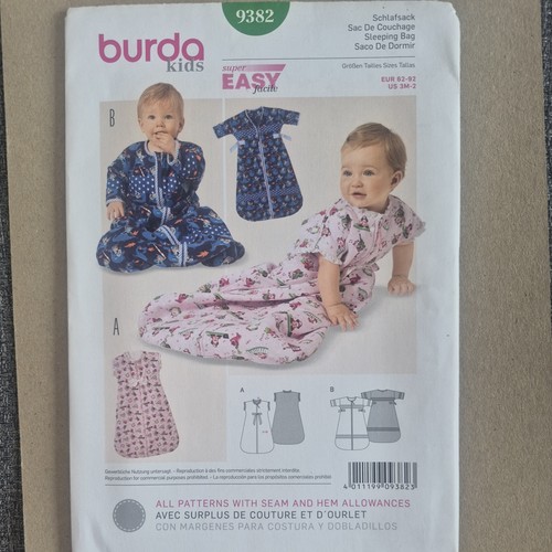 Burda 9382 babies - 9382,