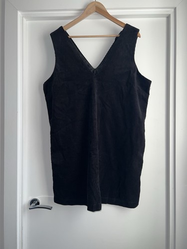 Next black corduroy - next, v-neck