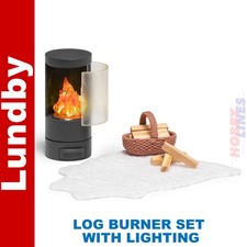 LUNDBY FIREPLACE SET with