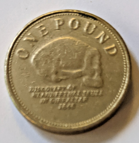 Gibraltar one pound - one,