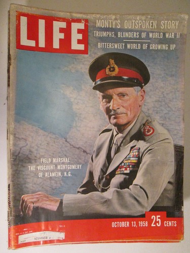 Life magazine october 1958 - magazine,