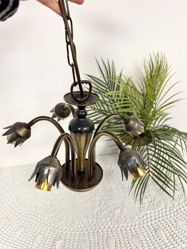 Vintage light lily art - vintage,