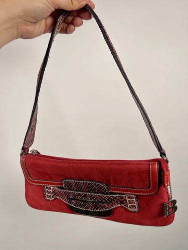 Bulaggi red suede snakeskin - &,
