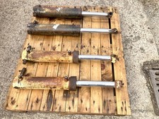 Shear Grab Rams Clean Chrome. Seals Look ok Not Tested. Log Splitter Vat INCL