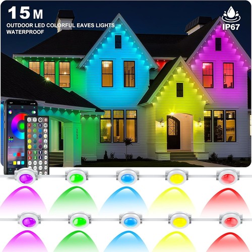 15m permanent outdoor lights - 15m,