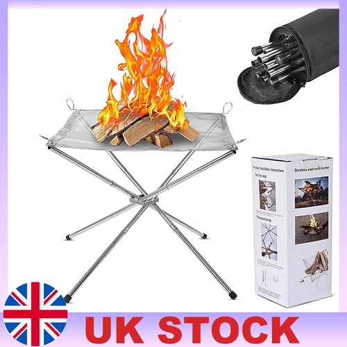 Portable folding fire pit for - fire,