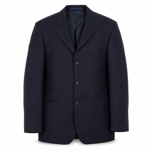 Pinstripe mens jacket blazer - pinstripe,