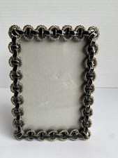 heavy picture frame, black and
