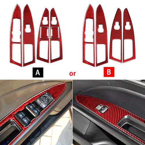 Red carbon fiber window - fiber, lift