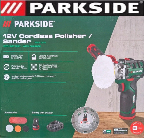 Parkside 12v cordless car - 12v,