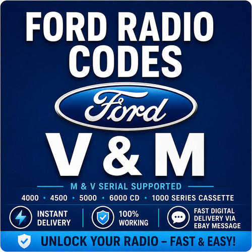 Ford radio code - ford, service