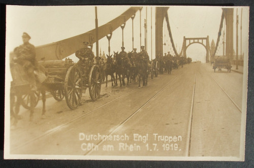 Ww1 era rppc british - ww1, soldiers