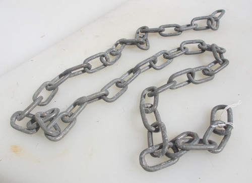 Large vintage iron chain - large,