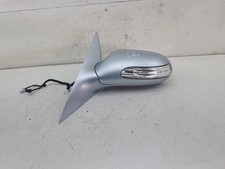 MERCEDES BENZ R171 SLK PASSENGER SIDE WING MIRROR SILVER C762 POWER FOLD