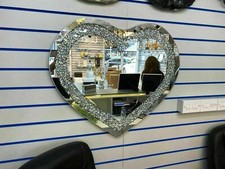 Love Heart Shaped Wall Mirror