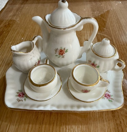 Vintage porcelain miniature - porcelain,