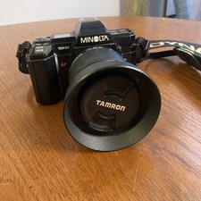 Minolta 7000 AF SLR FILM CAMERA NEW BATTERIES, TAMRON 28-80MM ASPERICAL LENS