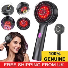 Electric Scalp Massage Comb Hair Growth, Red Light Therapy Brush Head Massager