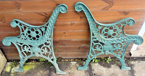 Pair vintage large - of, green