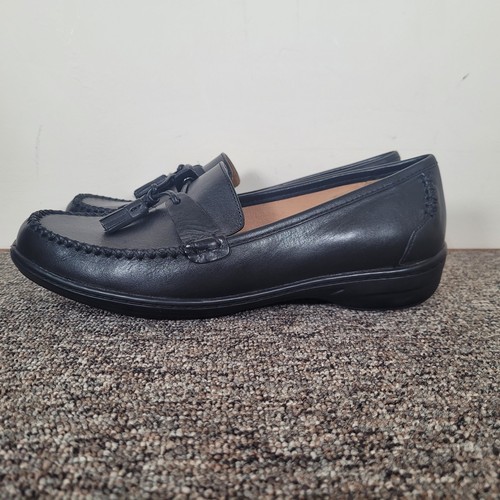 Clarks hayley black - black, loafer