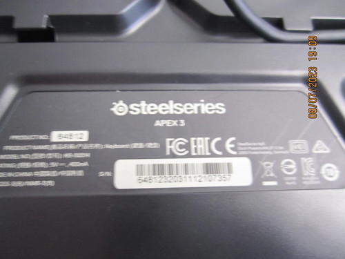 Steel series apex - 3, rgb