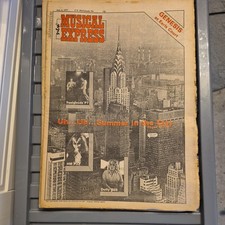 Nme Uk Only Newspaper June 4 1977 Complete Very Good new york city cover story