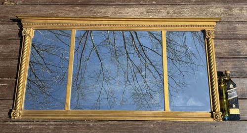 Antique mantel gold - mantel,
