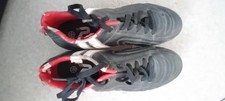 Patrick, black, football/rugby boots, size 6.5
