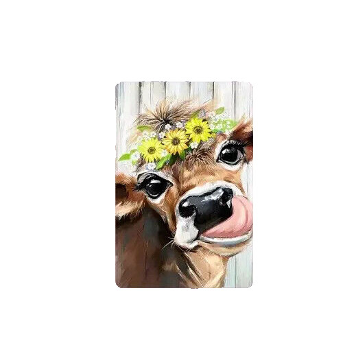 Lovely guernsey cow fridge - cow,