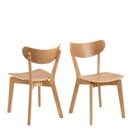 Roxby dining chairs oak - in, set