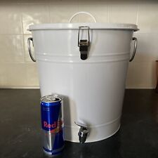 Galvanised beer bottle ice bucket handles,tap,large Drinks DispenserGarden Party