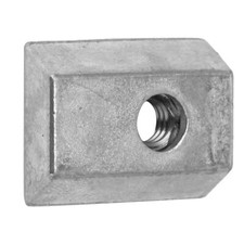 Metal slotted nut z042m alloy - nut,