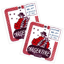 Savarez Argentine Acoustic Jazz Guitar Single D String  Model 1014 x 2