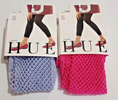 Pair hue fishnet capri - pair,