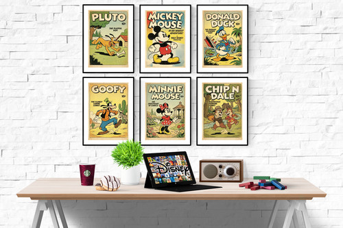 Disney characters vintage - characters,
