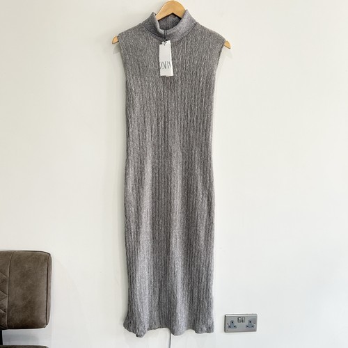 Zara grey sleeveless - zara,