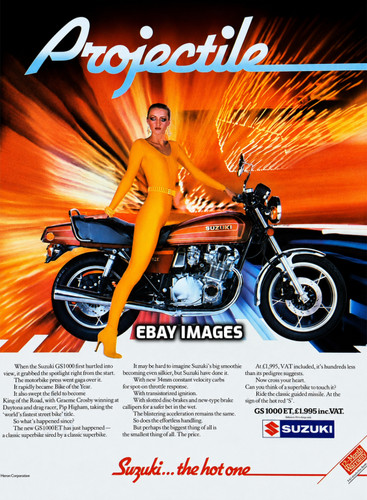 Suzuki gs1000et 1980 - suzuki, sales